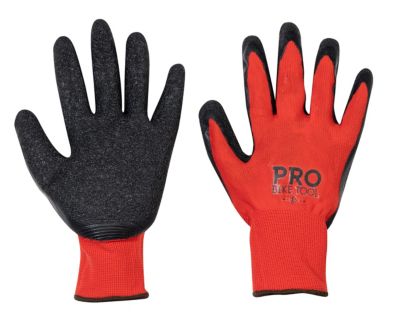 PRO BIKE TOOL Mechanics Gloves - X-Large Size - for Mens and Women - Work Polyester Gloves with Grip, Breathable Material, Machine Washable, Ultra Grippy Protective Mechanic Gloves