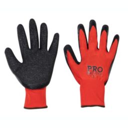 PRO BIKE TOOL Mechanics Gloves - X-Large Size - for Mens and Women - Work Polyester Gloves with Grip, Breathable Material, Machine Washable, Ultra Grippy Protective Mechanic Gloves