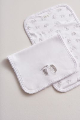 Babycottons Daddy & Me Burp Cloth 2-Pacck