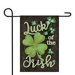 Northlight Luck of the Irish Shamrock Outdoor Garden Flag 12.5