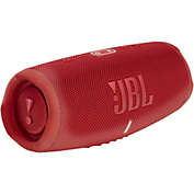 JBL Charge 5 Portable Waterproof Bluetooth Speaker (Red)