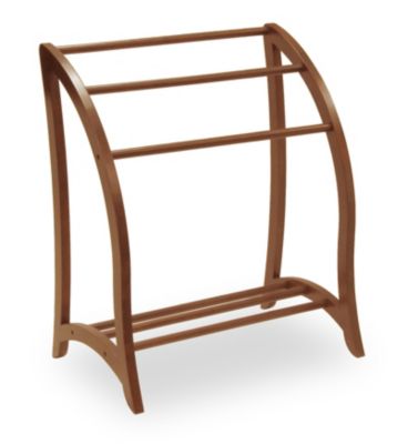 Winsome Wood Blanket Rack, Antique Walnut [Kitchen]
