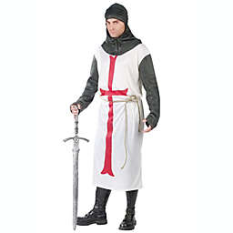 Fun World Templar Knight Men's Costume