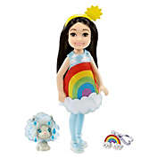 Barbie Chelsea Club With Rainbow Costume And Pet Doll Set