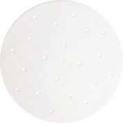 Juvale 100 Pack Air Fryer Sheets, 8 Inch Bamboo Steamer Liner, Parchment Paper Rounds (White)