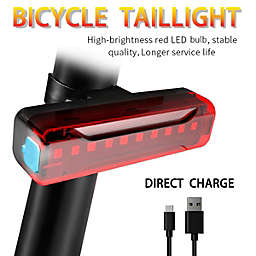 ABLEWIPE Rechargeable Bike Light, Bright LED Taillight