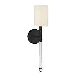 Savoy House Fremont 1-Light Wall Sconce in Matte Black