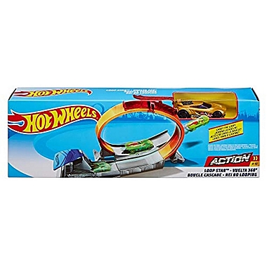 Hot Wheels Loop Star Playset with Car. View a larger version of this product image.