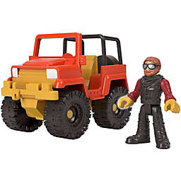 Fisher-Price Imaginext Off-Road Racer, Push-Along Vehicle and Character Figure Set