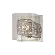 Xtricity - Decorative Vanity Light, 5.24&#39;&#39; Width, From the Fairview Collection, Chrome Finish