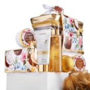 Lovery Coconut Bath and Body Kit in a Spa Bag, 8 Piece