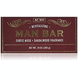 San Francisco Soap Company Revitalizing Man Bar, Exotic Musk & Sandalwood, 10 Ounce