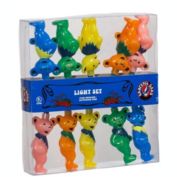 Kurt Adler Grateful Dead UL 10-Light Bears Multicolor Light Set