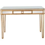 Camden Isle Contemporary Hallway, Entryway, Home Decorative Finley Console Table with Storage Drawer - 48"W x 32"H, Clear