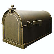Special Lite Products SCB-1015-BRZ Berkshire Curbside Mailbox - Hand Rubbed Bronze
