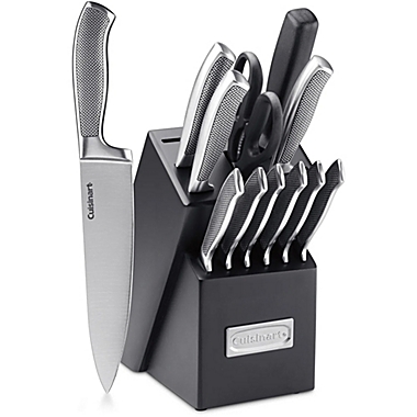 Cuisinart Graphix Collection 13-Piece Stainless Steel Cutlery Block Set. View a larger version of this product image.