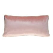 Nassau Collection 24" Pink and White Throw Pillow
