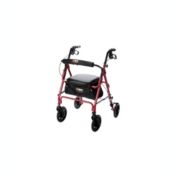 Carex Rollator Walker with Seat - Height Adjustable Adult Walker with Seat and Wheels, - Supports up to 250 lbs.