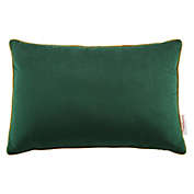 Modway Accentuate 18 Lumbar Performance Velvet Throw Pillow - Green