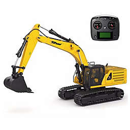 Top Race Hobby Grade Remote Control Hydraulic Excavator, All Included Battery, Hydraulic Oil, Transmitter, Ready to Run 1 14 Scale TR-311