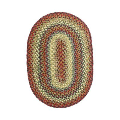 Home Spice Cotton Braided Rugs Oval, Cleaning Cotton Braided Rugs