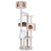Armarkat S8502 Premium Scots Pine Solid Wood Cat Climbing Tree - 36"L x 30"W x 85"H