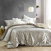 Byourbed Velvet Crush Oversized Coma Inducer Comforter - Queen - Crinkle Iced Almond