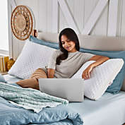 Nue by Novaform White Body Pillow, Responsive Foam & Fiberfill