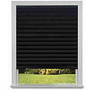 Kitcheniva 72-inch Paper Pleated Shade Window Blind, Black