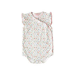 Pineapple Sunshine - Pink Madison Onesie with Bows / 6-9mo