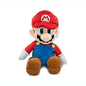 Super Mario Bros. The Real Thing 22-Inch Plush Pillow, Mario Plushie Toy   Decorative Pillows for Bed, Kids Room Essentials, Home Decor Accessories   Video Game Gifts And Collectibles
