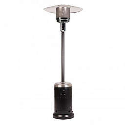 Fire Sense Onyx and Stainless Steel Finish Patio Heater- 46,000 BTU
