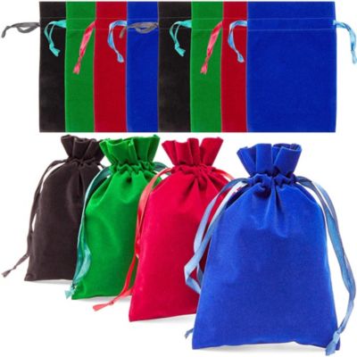 NEW 6" x 9" Velvet Drawstring Tarot Bag Pouch Choose Your Color! 