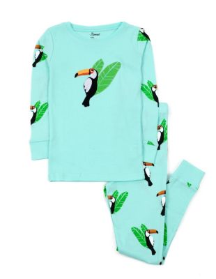 Leveret Kids Two Piece Cotton Pajamas Boys Print (3T to 5T Sizes)