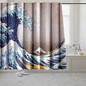 Details about   Perfect surfing waves hit Shower Curtain Bathroom Decor Fabric 12hooks 71in 
