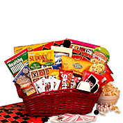 GBDS Fun & Games Gift Basket - get well soon gifts for women - get well soon gifts for men