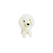 Little Handful Mini Plush White Poodle Stuffed Animal