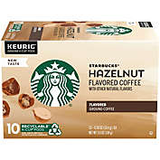 Starbucks Flavored Coffee K-Cup Pods, Hazelnut, 10 CT