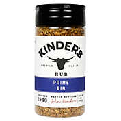 Kinder&#39;s Prime Rib Rub for Beef Pork Lamb Wild Game Seasoning 5 Oz Bottle
