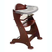 Badger Basket Co. Embassy Adjustable Wood High Chair - Cherry