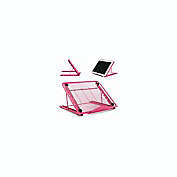Stock Preferred Adjustable Foldable Laptop Stand Desk Portable Tablet Pink