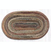 Earth Rugs C-999 Random Oval Braided Rug 27 x 45 inch