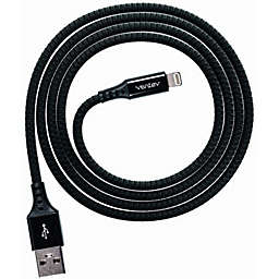 Ventev - Charge & Sync Lightning MFI to USB-A Cable 4ft Alloy Black
