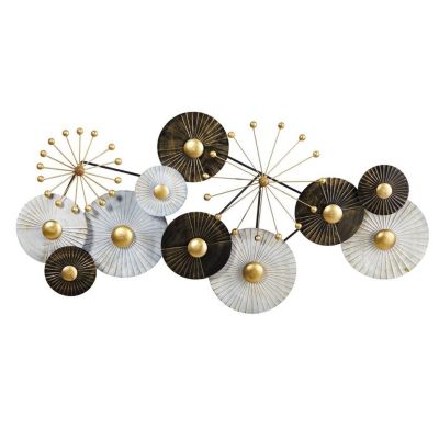 Nearly Natural 3.5' x 2' Urban Layered Metal Wall Art Decor