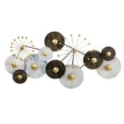 Nearly Natural 3.5' x 2' Urban Layered Metal Wall Art Decor