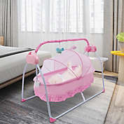 Kitcheniva Auto Baby Swing Electric Crib Cradle Infant Rocker Bed