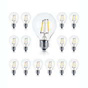 15 Pack Bulbs - G40 LED 1 Watt (Soft White 2700K)