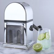 Infinity Merch Stainless Steel Ice Crusher Shaver Machine Silver