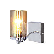 Xtricity - 1 Head Vanity Light, 6.9&#39;&#39; Width, From the Dawson Collection, Chrome Finish