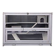 Fx070 Large hamster cage - gray